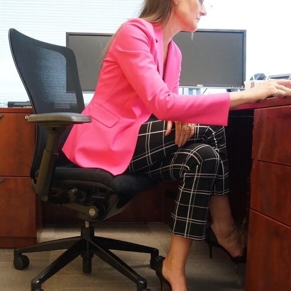 Argent Hot Pink Supermajority 1.0 Blazer Size 4 - Picture 5 of 10